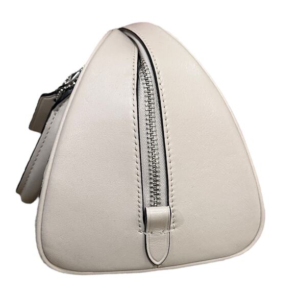 Coach Sydney Top Handle Purse & Card Holder In Houndstooth Print - Picture 9 of 12